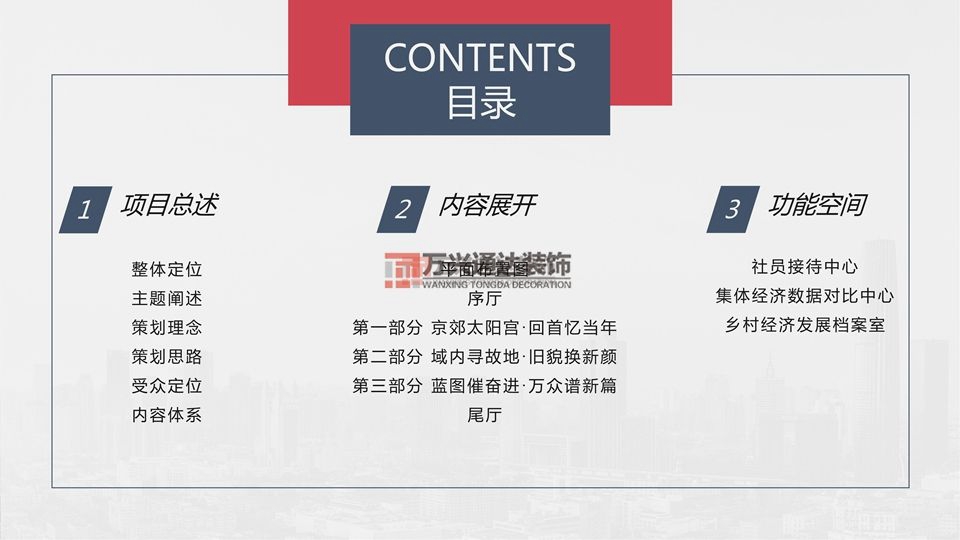 北京萬興通達(dá)辦公裝修項目-太陽宮鄉(xiāng)情村史館設(shè)計方案裝修效果圖